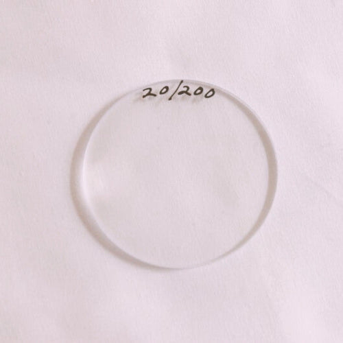 20/200 Acuity Simulation Lens