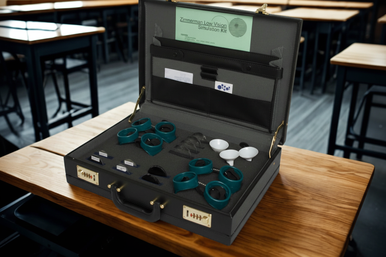 Zimmerman Low Vision Simulation Kit Banner